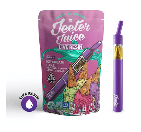 Ice Cream Cake Jeeter Disposable Carts