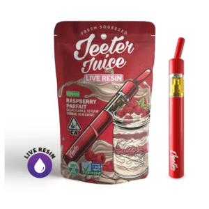 Raspberry Parfait Jeeter Disposable Carts