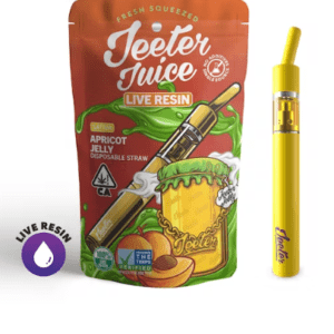 Apricot Jelly Jeeter Disposable Carts