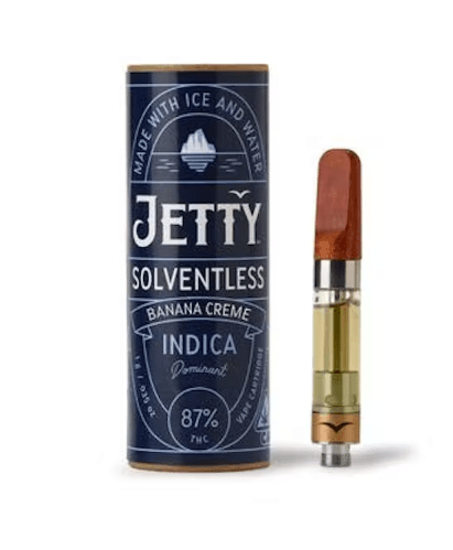 Banana Creme Solventless jetty carts