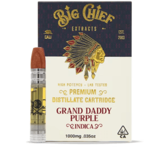 GrandDaddy Purple Big Chief carts