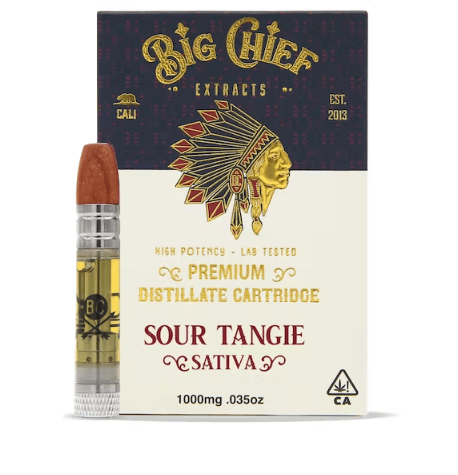 Sour Tangie Big Chief carts