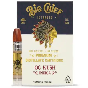 Big Chief OG Kush 1G Indica-Vape-Patrone