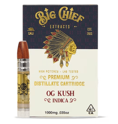 OG Kush Big Chief carts