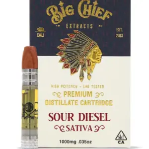 Sour Diesel Big Chief carts