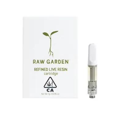 Vaporizzatore monouso in resina viva Raw Garden Platinum OG 1G