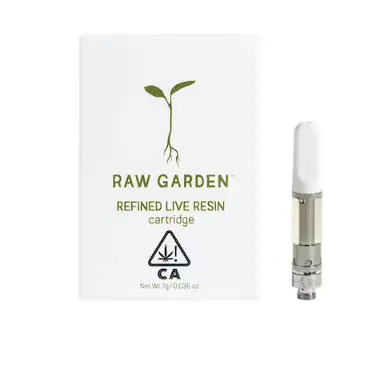 Raw Garden Strawberry Haze 1G Live-Harz-Einweg-Vaporizer