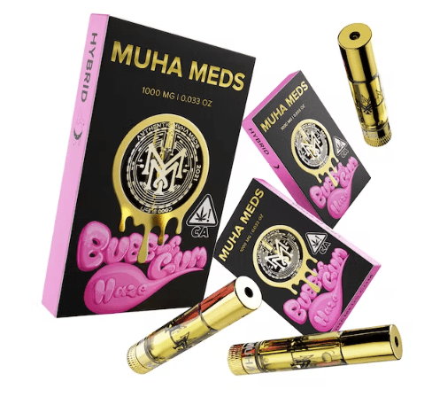 Bubble Gum Haze Muha Meds Disposable
