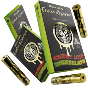 Cherry Lime Muha Meds Disposable