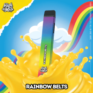 Rainbow Belts High 90s Disposable