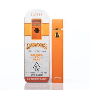 Blue Raspberry Slushie Dabwoods Disposable Cartridges