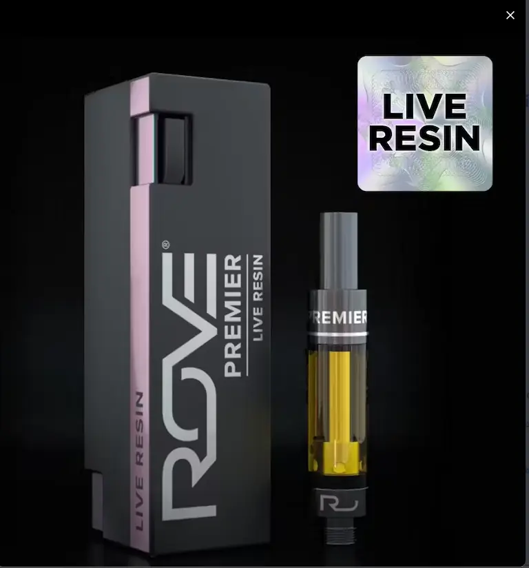 Rove Ghost Train Haze 1G Premier cartucho de resina curada