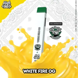 White Fire OG High 90s Disposable