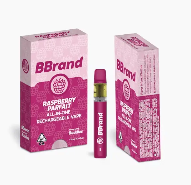 Stylo jetable Raspberry Parfait BBrand