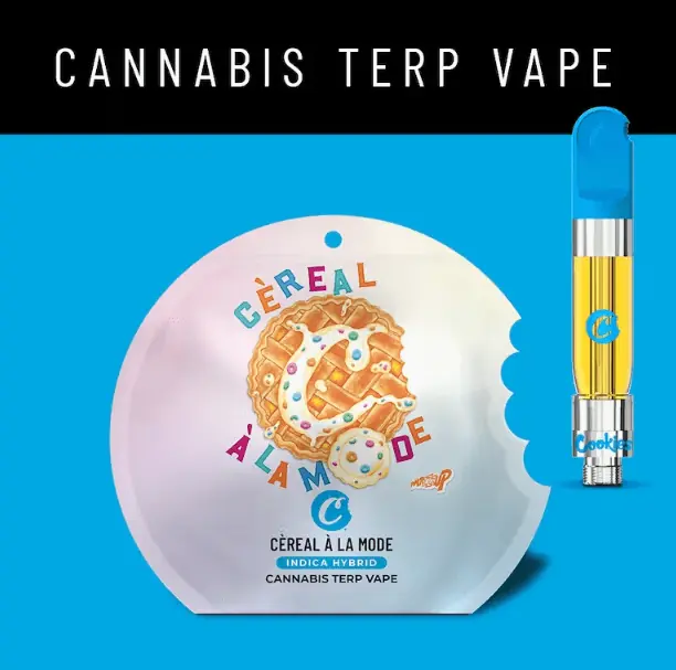 Cartucho Cookies Cèreal À La Mode Terp Vape