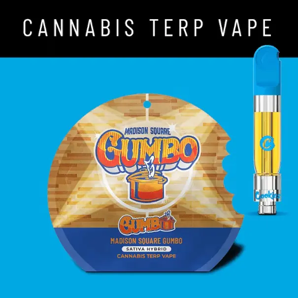 Cartuchos Cookies Madison Square Gumbo Fat Boy Terp Vape
