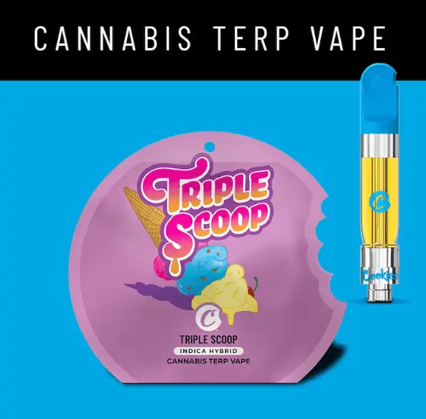 Cartuchos Cookies Triple Scoop Fat Boy Terp Vape