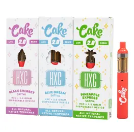 Cake 2.0 HXC Live Resin Disposable Vape Pen