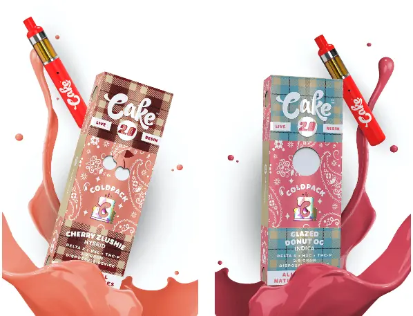 Cake Cold Pack live resin 2.0 2G disposable