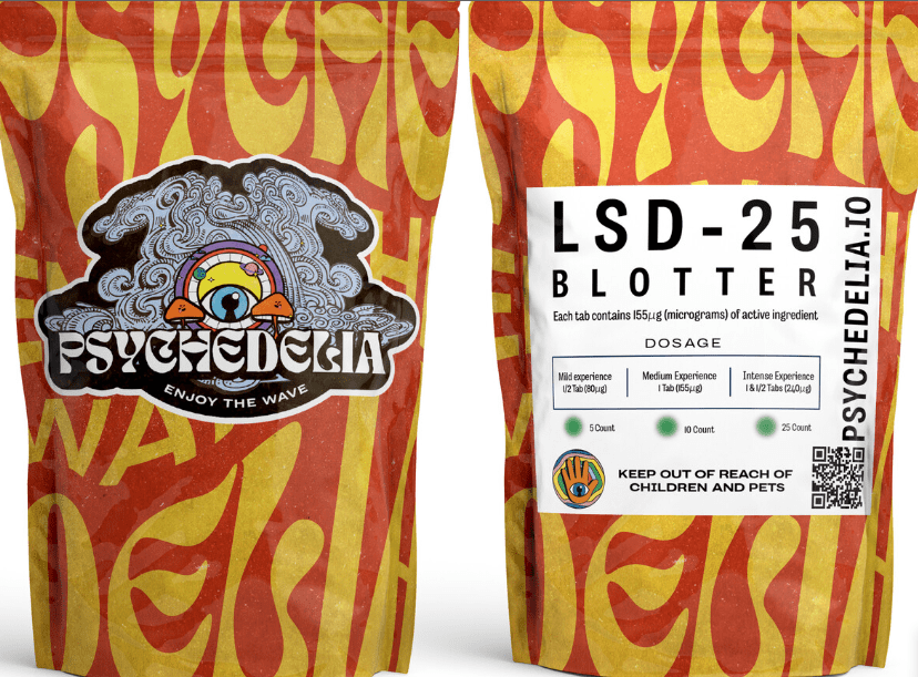 Psychedelia LSD-25 Blotter