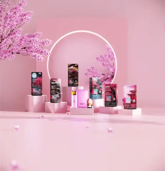 Tokyo Sweet Rosé Turn Disposable 1G Botanica Blends
