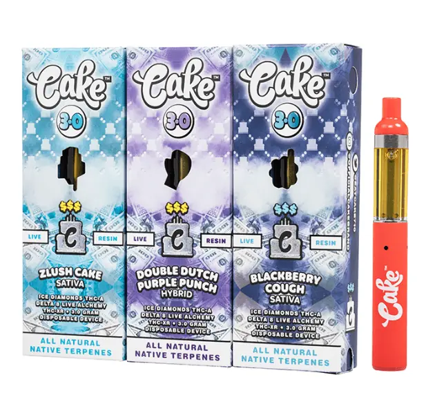 Cake Moneyline 3.0 disposable 3G ice diamonds live resin