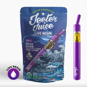 Divine Storm Jeeter Juice Disposable Straw
