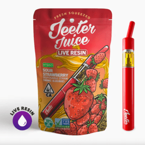 Sour Strawberry Jeeter Juice Disposable