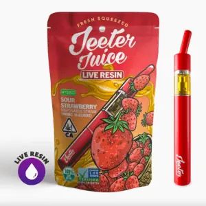 Sour Strawberry Jeeter Juice Disposable