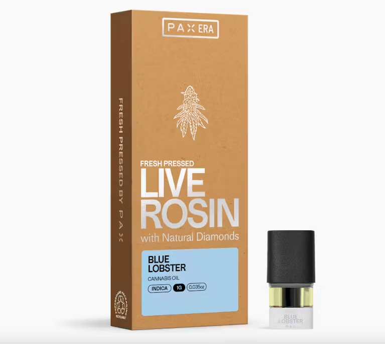 Buy Blue Lobster PAX Pods Live Rosin