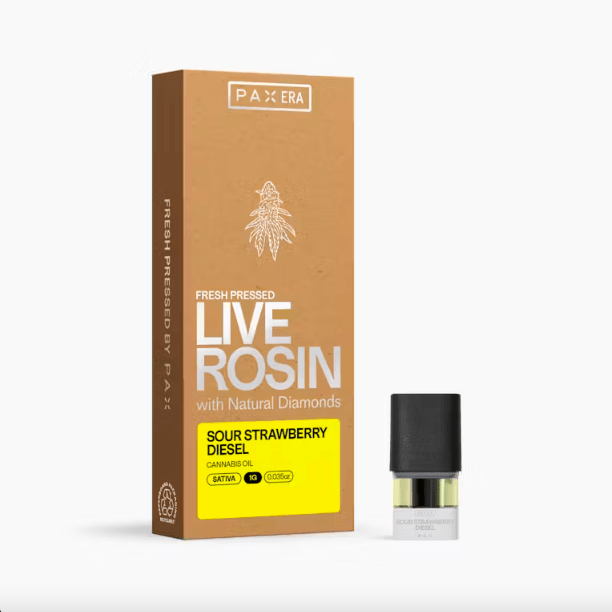 Acheter Sour Strawberry Diesel PAX Pods Live Rosin