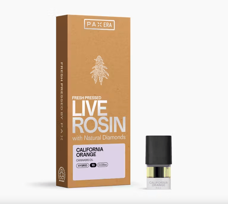 Buy California Orange PAX Pods Live Rosin