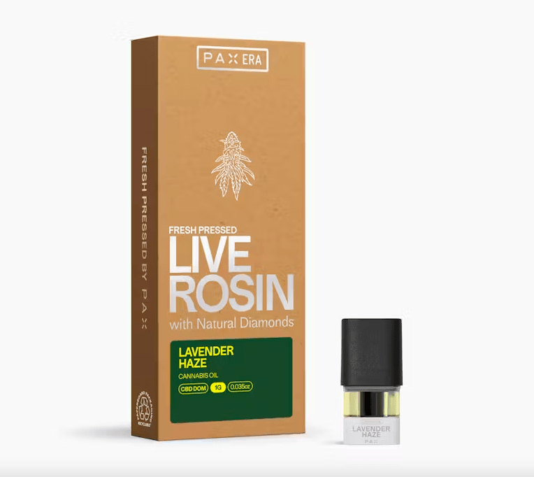 Buy Lavender Haze PAX Pods Live Rosin