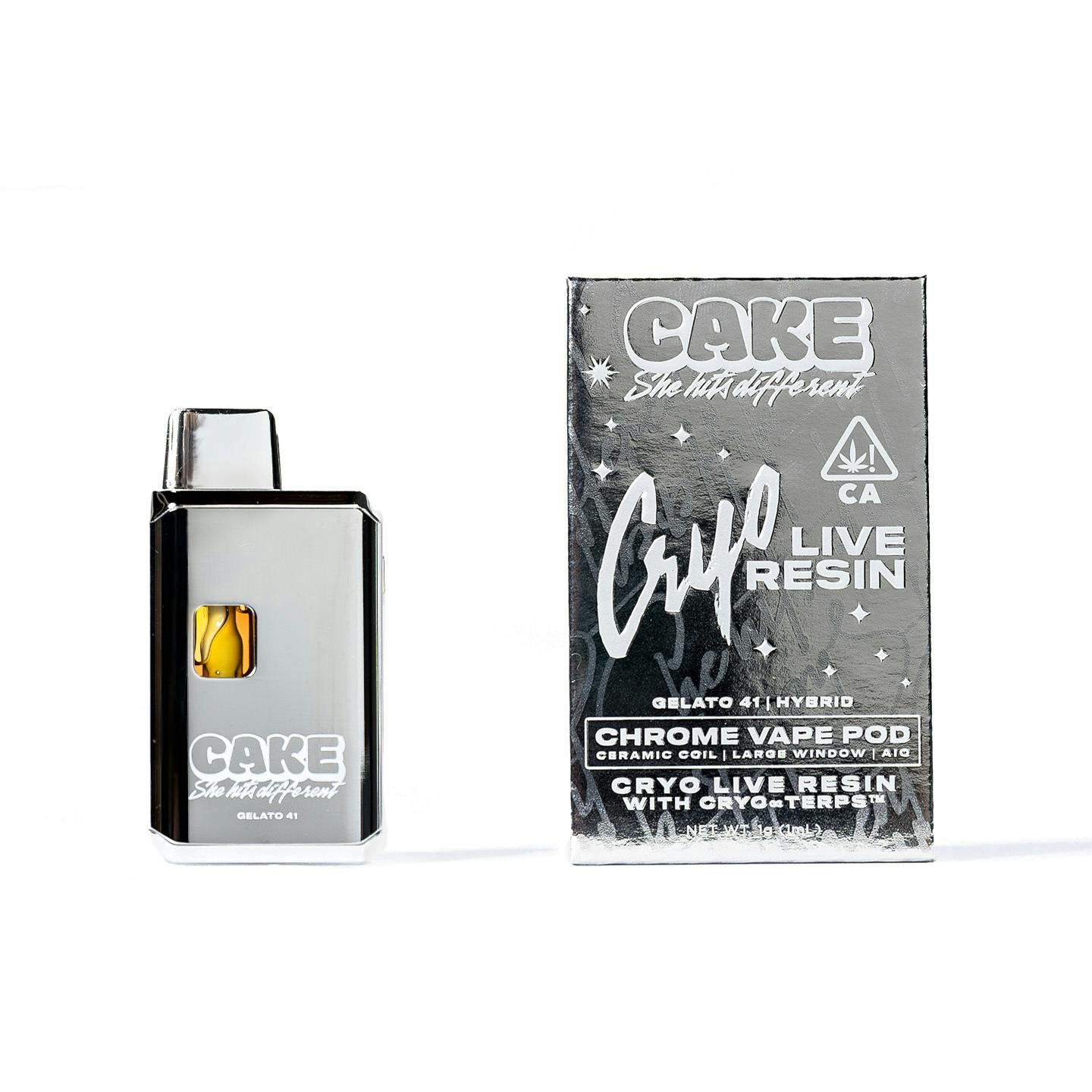 Cake Cryo Live Resin Disposable