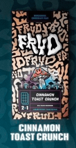 Cinnamon Toast Crunch Fryd Magic Mushroom Chocolate Bar