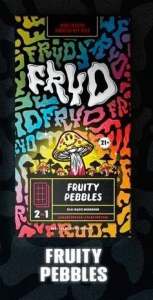 Fruity Pebbles Fryd Magic Mushroom Chocolate Bar