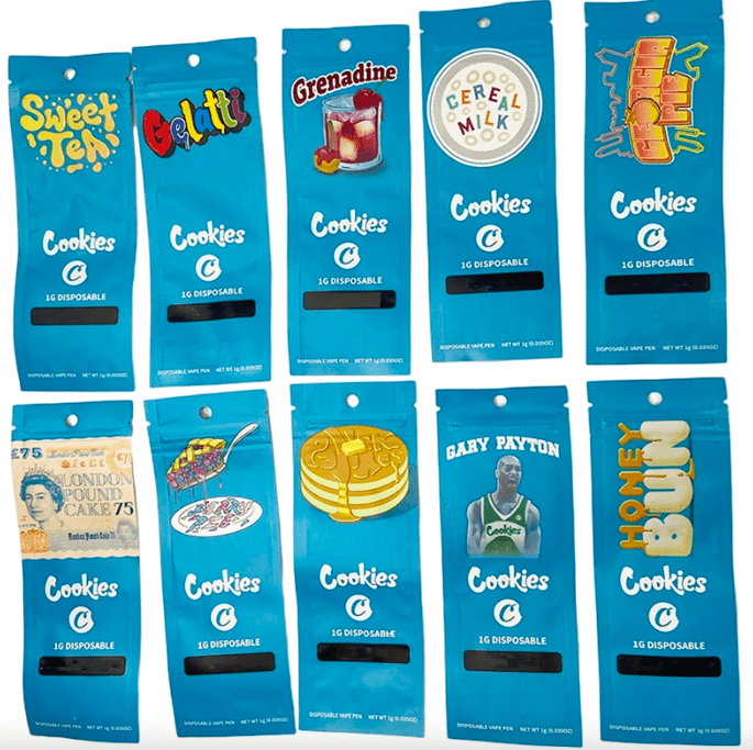Cookies Delta 8 Disposable Vape 1G