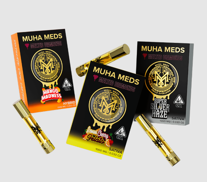 Muha Meds Melted Diamonds Carts