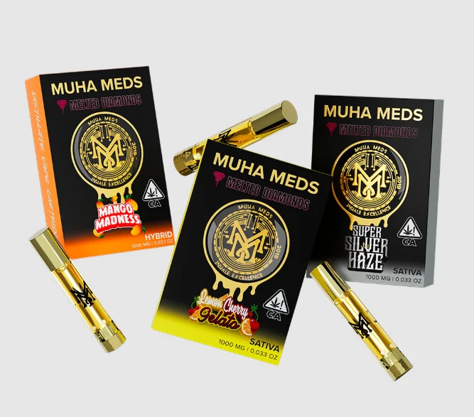Cartuchos de diamantes fundidos Muha Meds