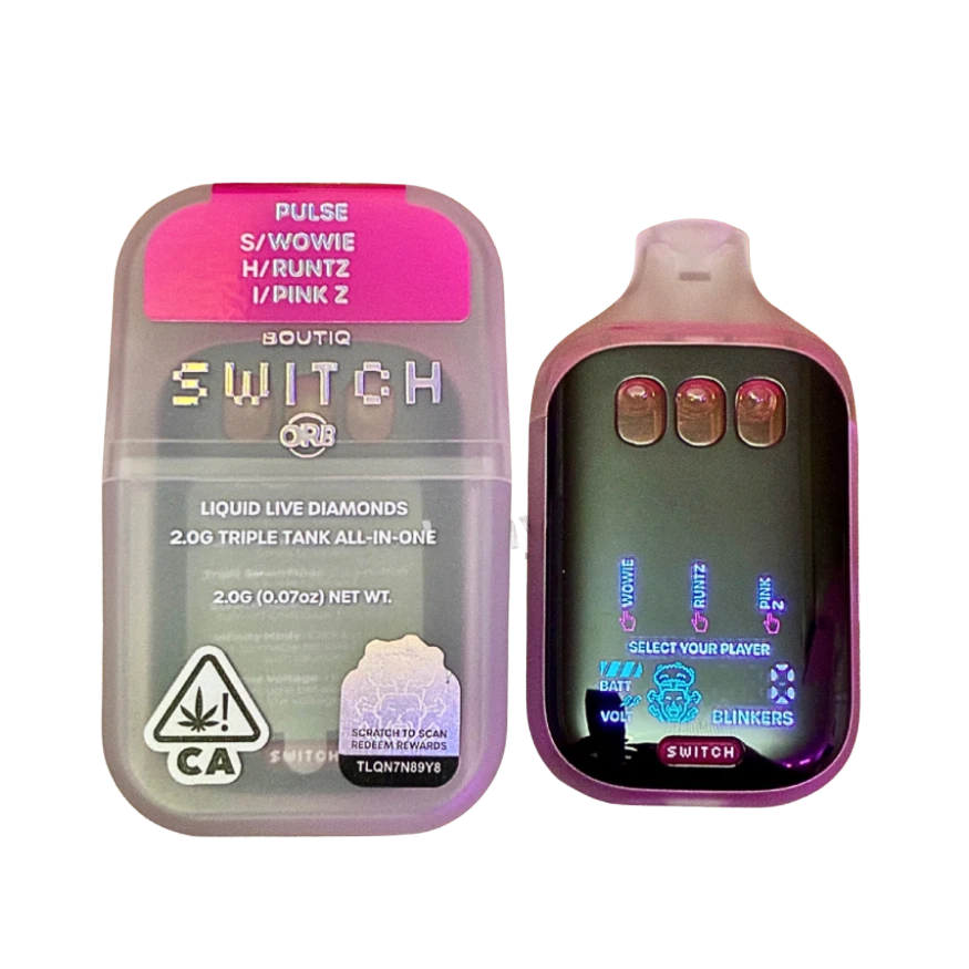 Boutiq ORB Pulse limited edition with Wowie, Runtz and Pink Z