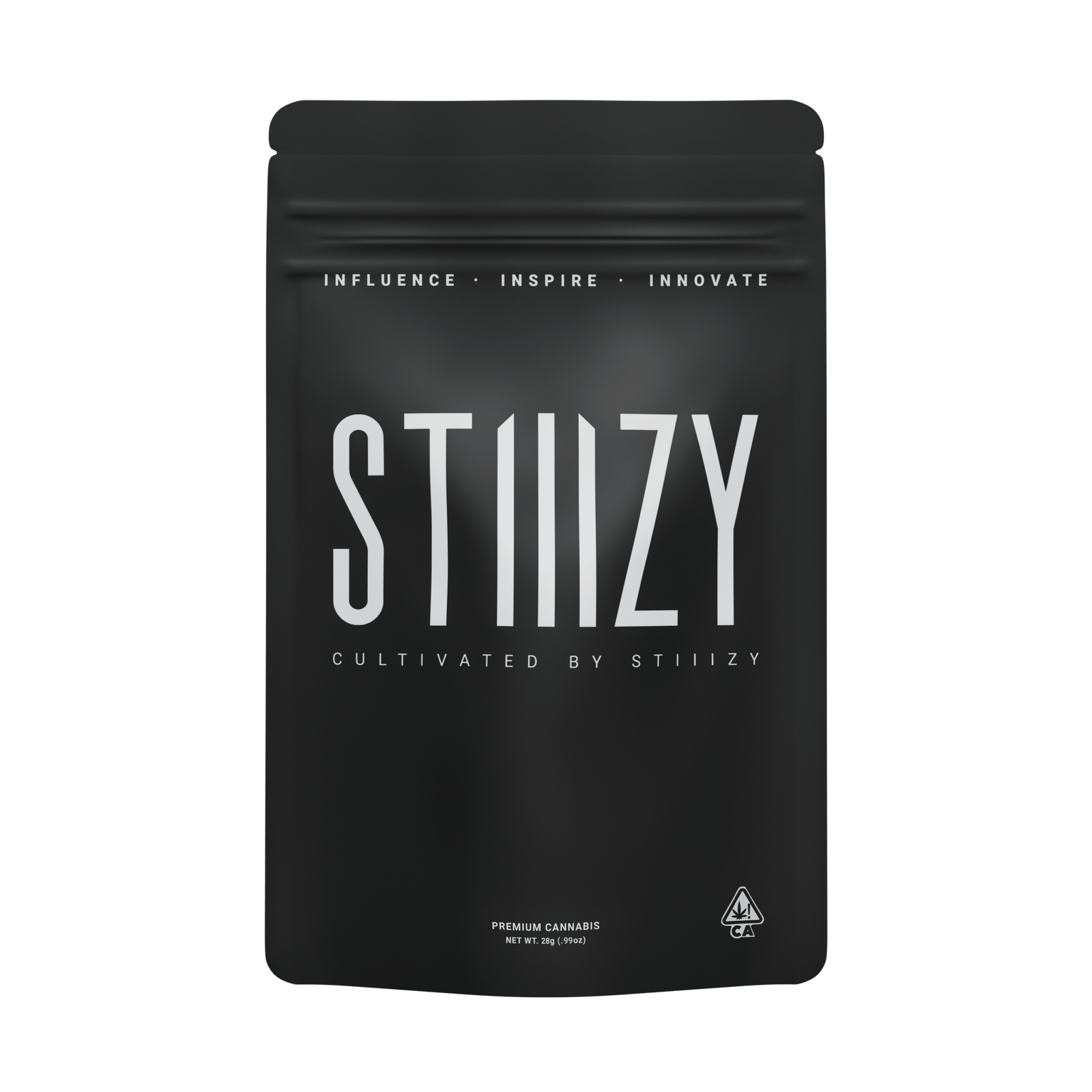 Stiiizy flower 28g ounce pouch, Black Label
