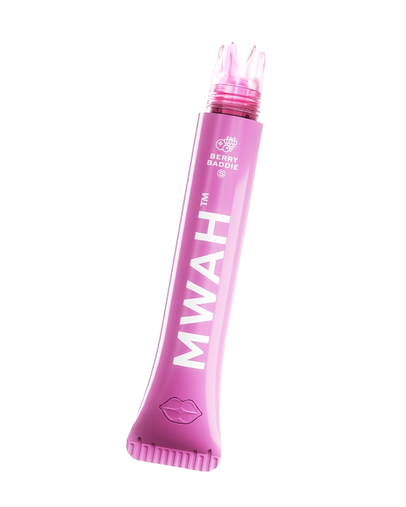 Penna vaporizzatore usa e getta MWAH Berry Baddie 1G a forma di lucidalabbra