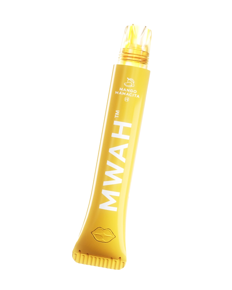 Vape usa e getta MWAH Mango Mamacita 1G in giallo