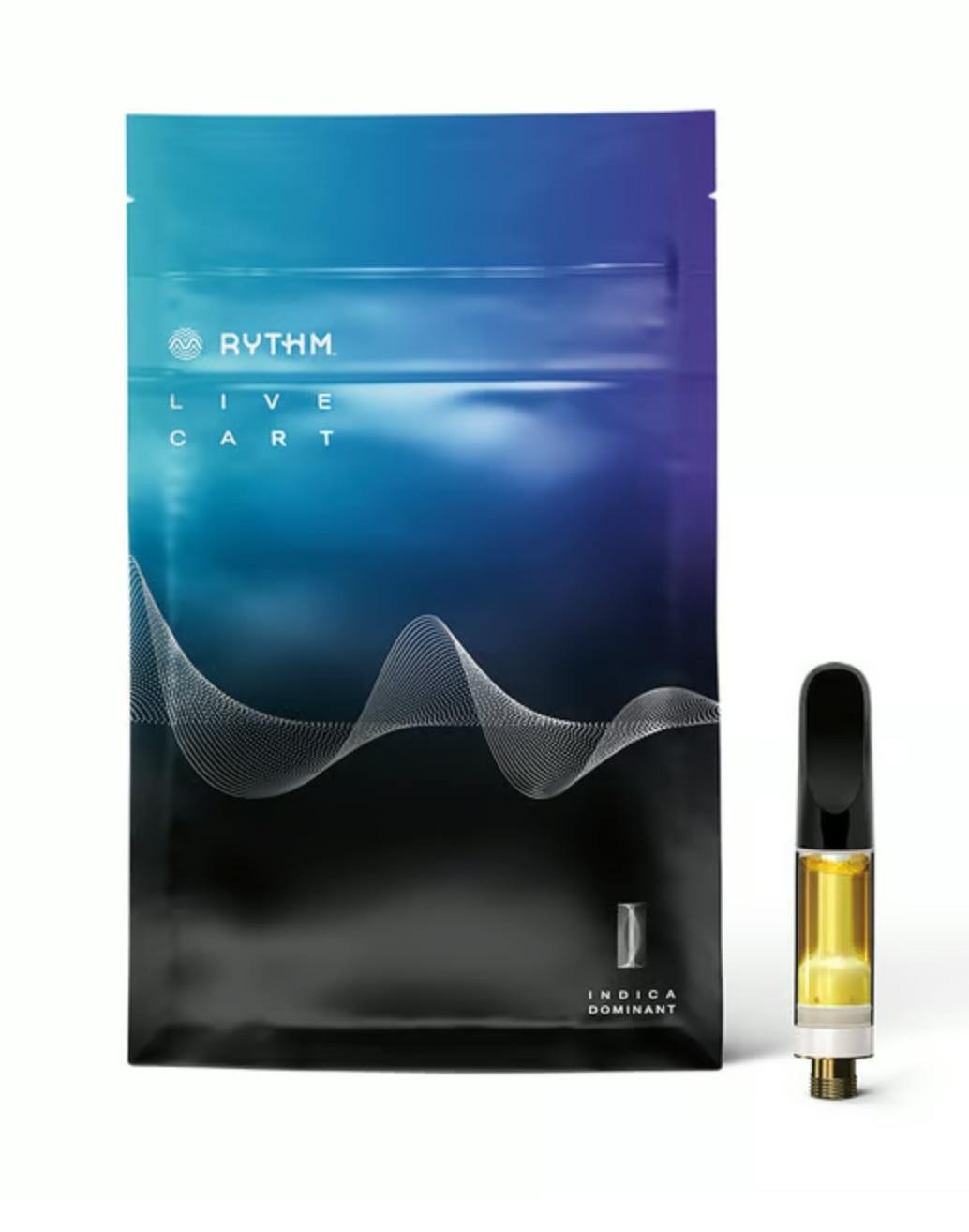 RYTHM Live Cartucho 1G cartucho de resina viva 510 y bolsa